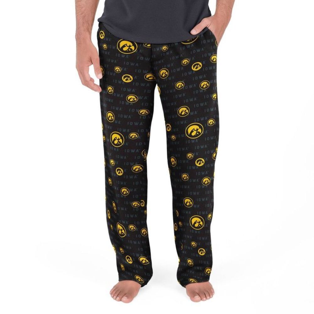 NCAA Iowa Hawkeyes All Over Print Lounge Pants - M